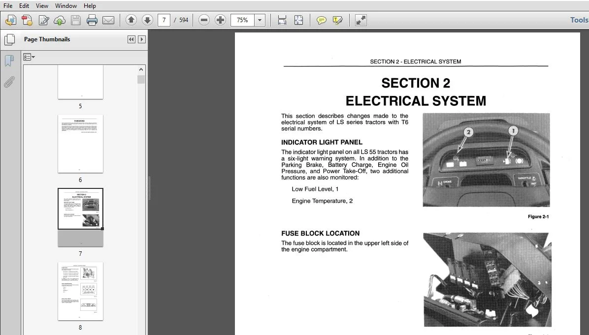 New Holland Yard Tractor LS25, LS35, LS45, LS55 Service Repair Manual (40002551R0) - New Holland - PDF Download - Image 3