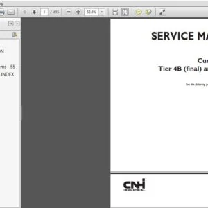 Case Engine CNH CURSOR 16SST Tier 4B (Final) Stage IV Service Repair Manual (47609713) - Case - PDF Download