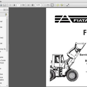 FIATALLIS FR35 BRAKES AND AIR SYSTEM WHEEL LOADER SERVICE MANUAL 73148347 - PDF DOWNLOAD