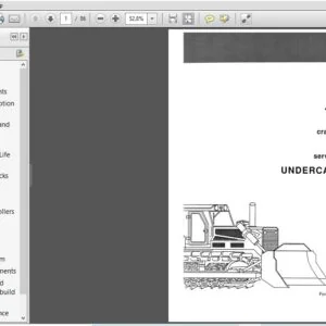 Fiat Allis 16-B Crawler tractor Undercarriage Service Manual 70674813 - PDF DOWNLOAD