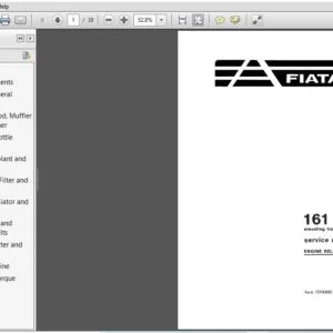 Fiat Allis 161 Elevating Tractor Scraper Engine Related Components Service Manual 73114992 - PDF DOWNLOAD
