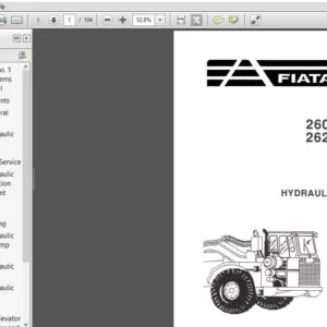 Fiat Allis 260 B 261 B 262 B 263 B TRACTOR SCRAPERS HYDRAULIC SYSTEMS 70694367 - PDF DOWNLOAD