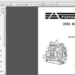 Fiat Allis 2900 Mark II Engine Service Manual 70687161 - PDF DOWNLOAD