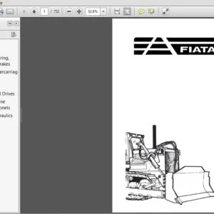Fiat Allis 31 Crawler Tractor Dozer Service Manual 73116567 - PDF DOWNLOAD
