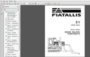 Fiat Allis 31 Crawler Tractor Scraper Engine Related Components Service Manual 73114991 - PDF DOWNLOAD