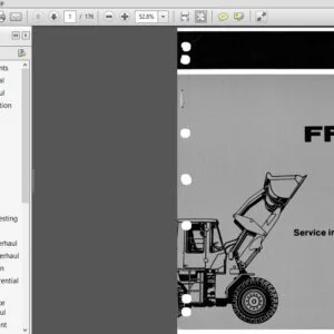 Fiat Allis FR15 Service Information Manual 73114991 - PDF DOWNLOAD