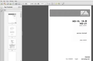 Fiat Allis HD16 16B HD21 Crawler Tractors Final Drives Service Manual 70686969 - PDF DOWNLOAD