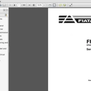 Fiat Allis Wheel Loader FR70 Service Manual - PDF DOWNLOAD