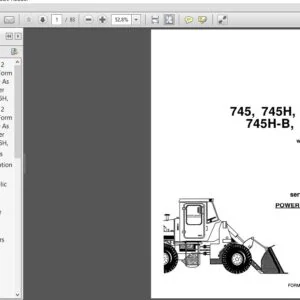 Fiat Allis Wheel Loaders 745 745H 745B 745HB 745C Power Steering Service Manual - PDF DOWNLOAD