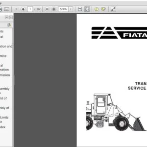 Fiat Allis Wheel Loaders 945 945B Service Manual 73062940 - PDF DOWNLOAD