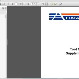 New Holland Fiatallis Tool Supplement Manual 6_73128466 - PDF DOWNLOAD