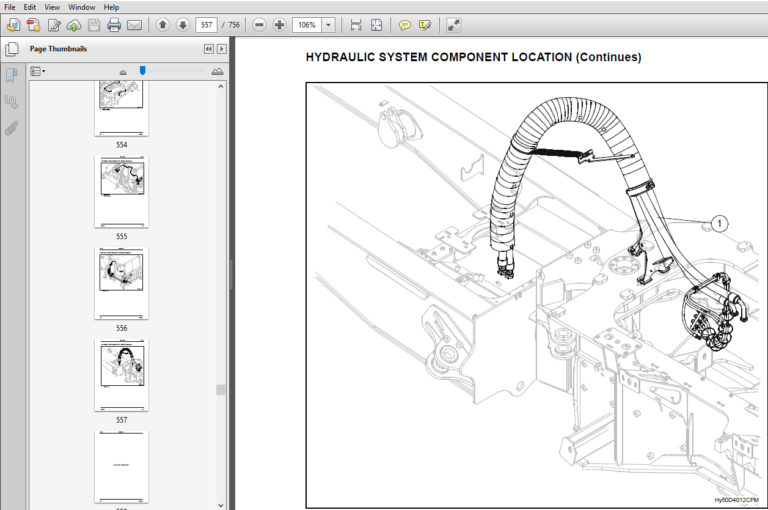 Hitachi AH500-D Articulated Dump Truck Service + Technical Manual - PDF ...