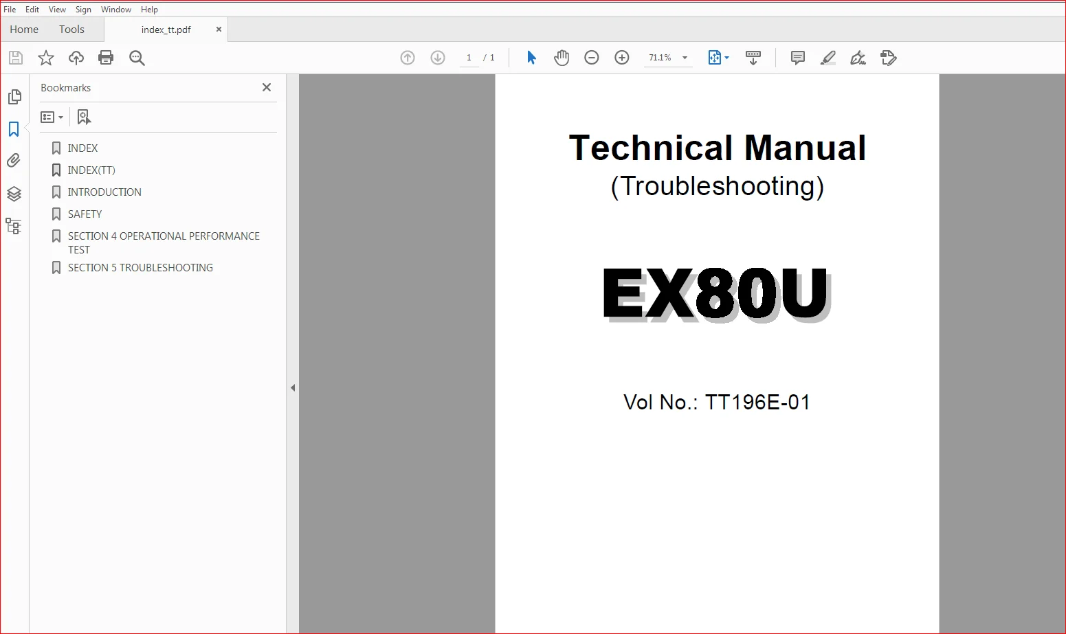 Hitachi EX80U Hydraulic Excavator Operational Principle+Troubleshooting+Workshop Manual - PDF Download - Image 4