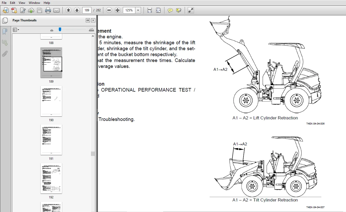 Hitachi ZW30 40 50 Wheel Loader Workshop + Technical Manual - PDF Download - Image 5