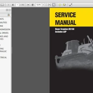 NEW HOLLAND Dozer Crawlers DC150 Includes LGP SERVICE MANUAL  60402262 - PDF DOWNLOAD