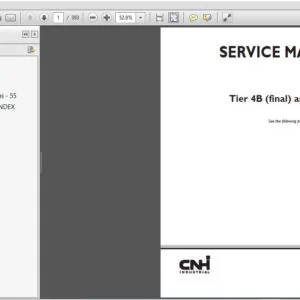 NEW HOLLAND F5 Tier 4B final and Stage IV Engine SERVICE MANUAL 47730922 - PDF DOWNLOAD