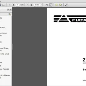 NEW HOLLAND FIATALLIS 20 CONVERT CRAWLER TRACTOR SERVICE MANUAL 60406024 - PDF DOWNLOAD