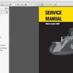NEW HOLLAND LW80 WHEEL LOADERS SERVICE MANUAL 73179332R0 - PDF DOWNLOAD