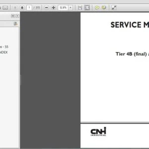 NEW HOLLAND VM Motori R 753 IE4 Tier 4B final and Stage IV Engine SERVICE MANUAL 47730965