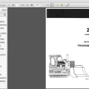 New Holland 21-B Crawler Tractor Transmission Service Repair Manual (70664032) - PDF Download