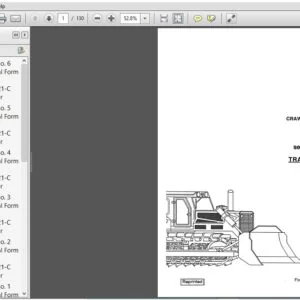 New Holland 21C Crawler Tractor Transmission Service Repair Manual (70699320) - PDF Download