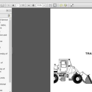 New Holland 545 545H 645 WHEEL LOADERS TRAMSMISSION SERVICE MANUAL  73044122 - PDF DOWNLOAD