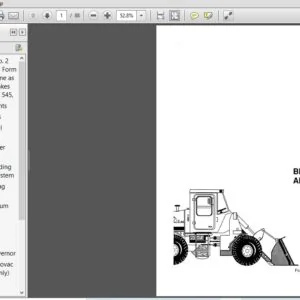 New Holland 545,545H,645 Wheel Loaders Brakes & Air System Service Manual (73047530) - PDF Download
