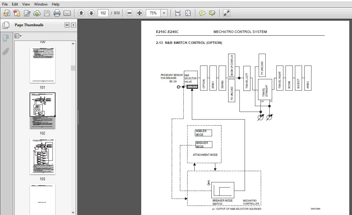 New Holland Crawler Excavator E215C, E245C Service Repair Manual (47399290A) New Holland Excavator - PDF Download - Image 3