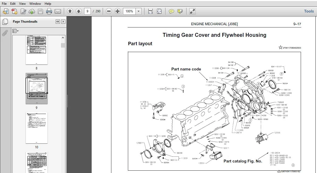 New Holland Crawler Excavator E385C, Hino Diesel Engine J08E-TM Service Manual (47391166A) - NH - PDF Download - Image 3