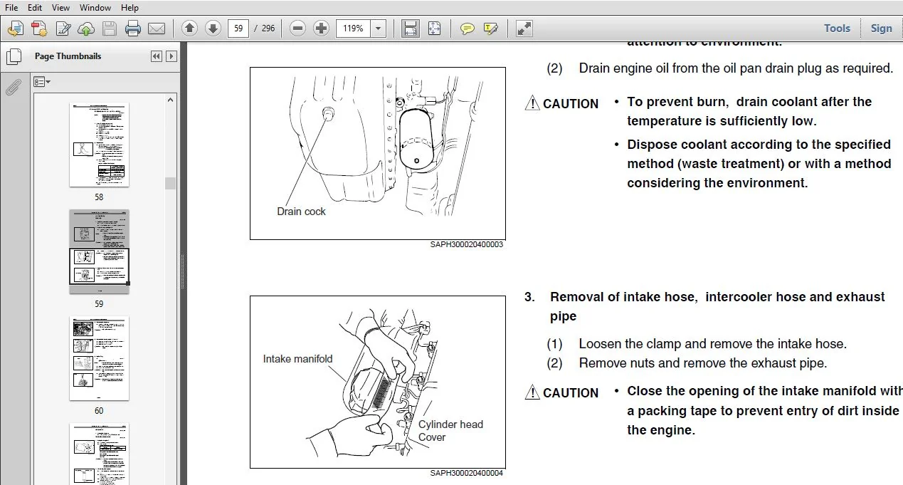 New Holland Crawler Excavator E385C, Hino Diesel Engine J08E-TM Supplement Service Manual (47374920A) - PDF Download - Image 2