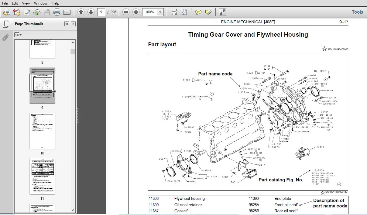New Holland Crawler Excavator E385C, Hino Diesel Engine J08E-TM Supplement Service Manual (47374920A) - PDF Download - Image 4