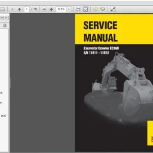 New Holland Crawler Excavators EC160 Service Repair Manual (73179382) - NH - PDF Download
