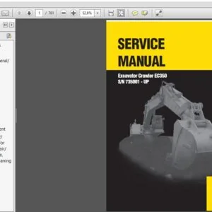 New Holland Crawler Excavators EC350 Service Repair  Manual (73179393R0) - NH - PDF Download