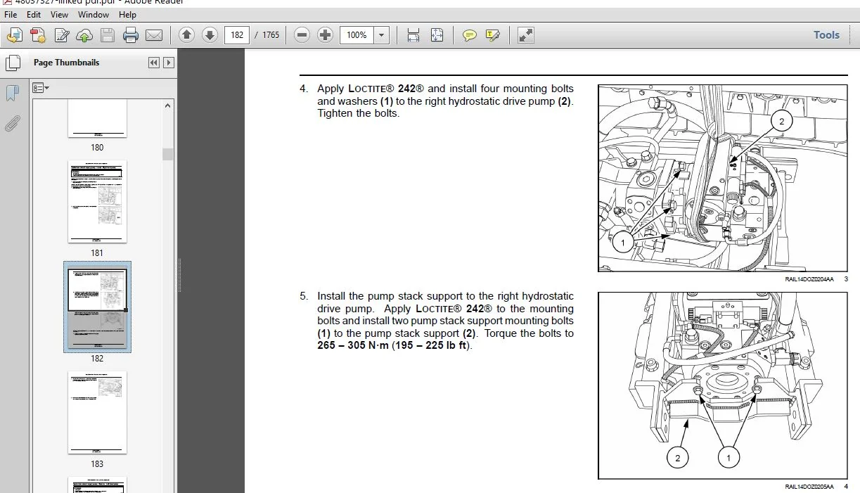 New Holland D180C TIER2 TIER3 Crawler Dozer Service Repair Manual (48037327) - NH D180C TIER2 TIER3 - PDF Download - Image 4