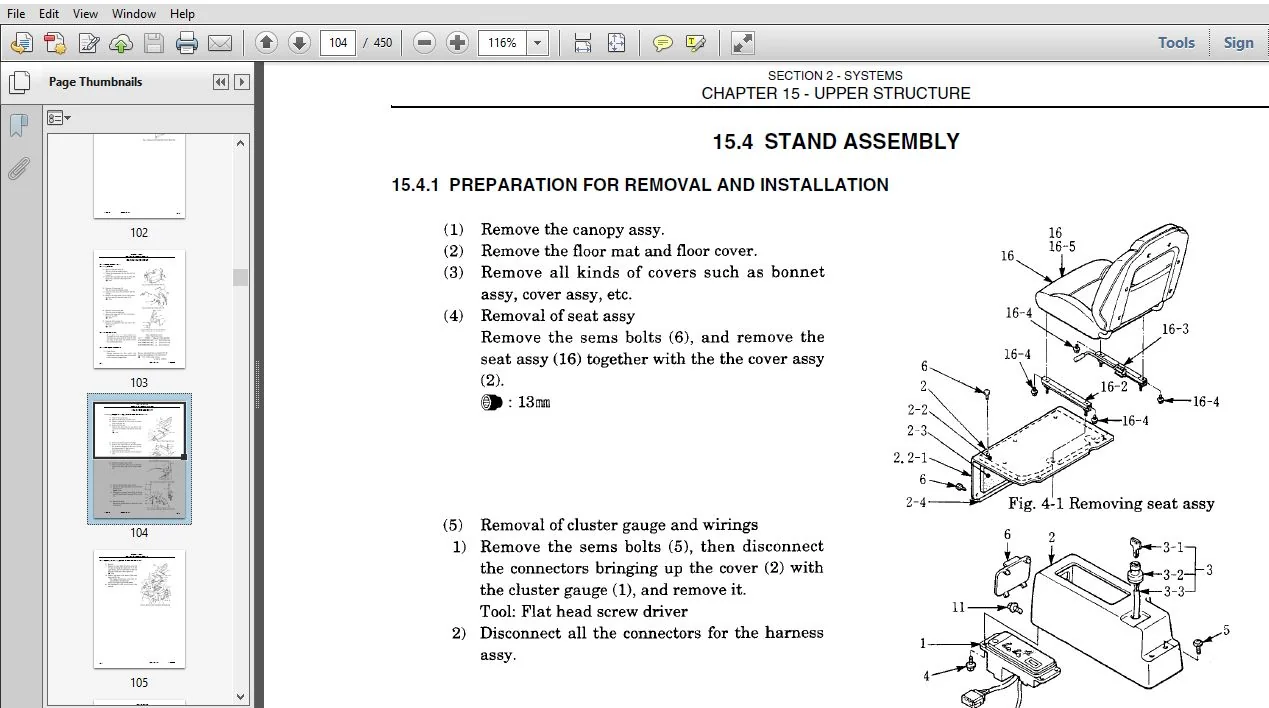 New Holland E15 Hydraulic Excavator Service Shop Manual (87360157) New Holland E15 - PDF Download - Image 3