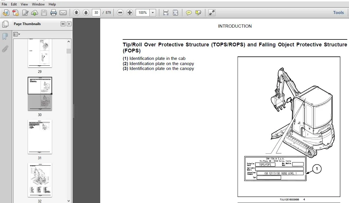 New Holland E16B E18B Mini Excavator Service Manual (84533365B) NH E16B E18B - PDF Download - Image 4