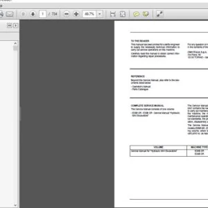 New Holland E35B SR E39B SR Hydraulic Mini Excavators Service Manual (84553640A_A4) - PDF Download