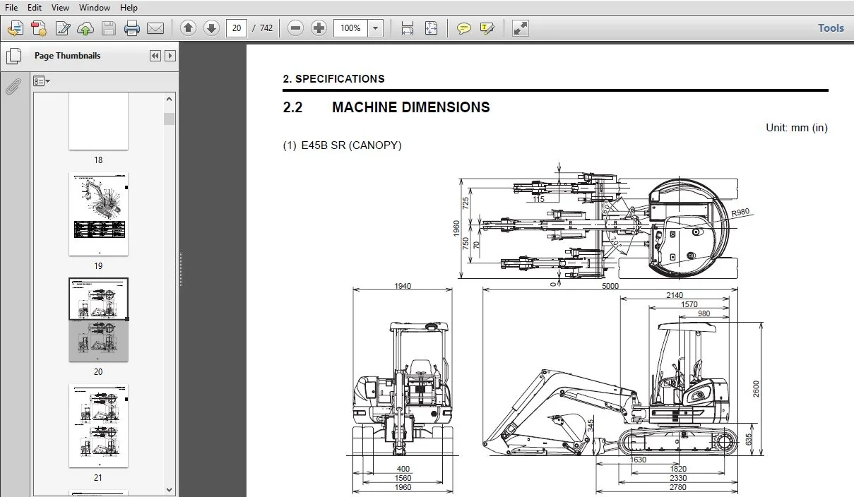 New Holland E45B SR E50B SR Hydraulic Mini Excavators Service Repair Manual (84526500A_A4) - PDF Download - Image 4