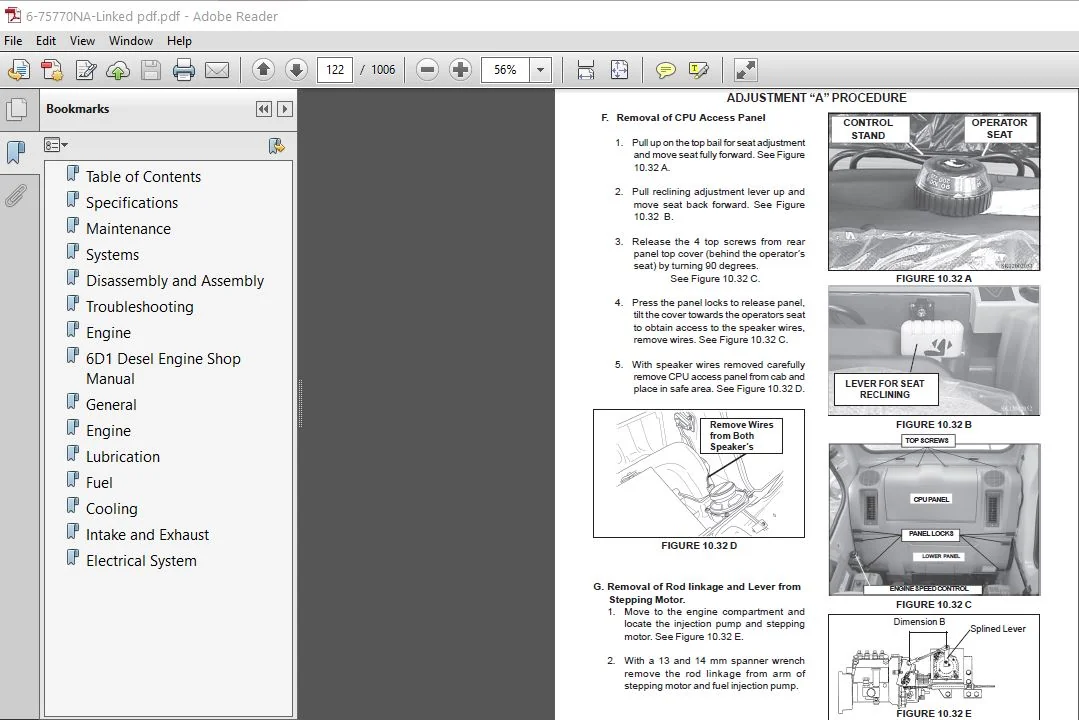 New Holland EH160 Crawler Excavator Service Manual 6-75770NA - New Holland EH160 - Image 4
