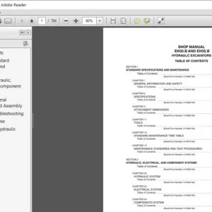 New Holland EH30.B & EH35.B Hydraulic Excavators Service Repair Manual (6-78340NA) NH EH30.B & EH35.B - PDF Download