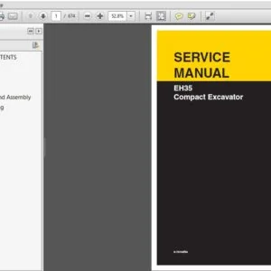 New Holland EH35 Compact Excavator Service Manual (6-75740NA) - New Holland EH35 - PDF Download