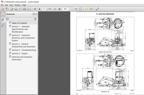 New Holland EH50.B Hydraulic Excavator Service Repair Manual (6 ...