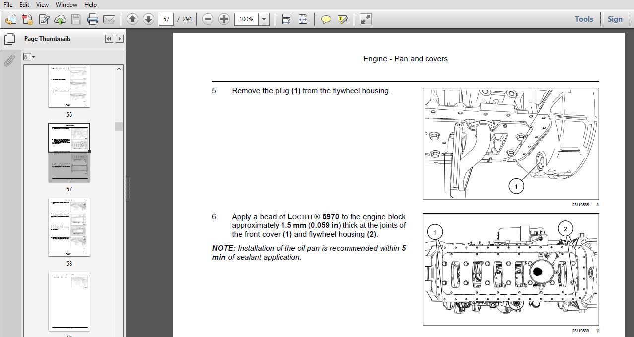 New Holland Engine and Electric Service Manual 47441641 - PDF DOWNLOAD ...