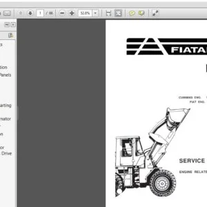 New Holland FR35 Wheel Loader Engine Related Components Service Repair Manual - PDF DOWNLOAD