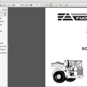 New Holland Fiat Allis 260 B Tractor Scraper Service Repair Manual 70698030 - PDF DOWNLOAD