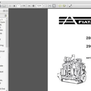 New Holland FiatAllis 2800, 2800MK1, 2900, 2900 MK1 Engines Service Manual (73110787) - PDF Download