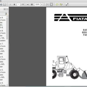 New Holland FiatAllis 545,545H,545B,605B,645,645B,745,745H,745B,745HB Wheel Loaders Axles Service Manual - PDF Download