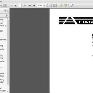 New Holland FiatAllis 65 Motor Grader(Diesel and Gas) Hydraulic System Service Manual (70683873) - PDF Download