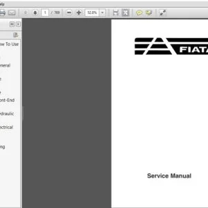 New Holland Fiatallis FX250 Crawler Excavator Service Repair Manual (60406757R0) - PDF Download