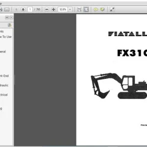 New Holland Fiatallis FX310 Excavator Service Repair Manual (60406759) New Holland Fiatallis FX310 - PDF Download